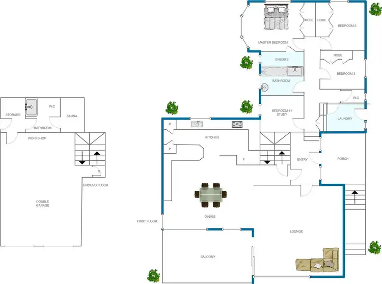 Floorplan of Homely house listing, 3 Arnold Court, Dandenong VIC 3175