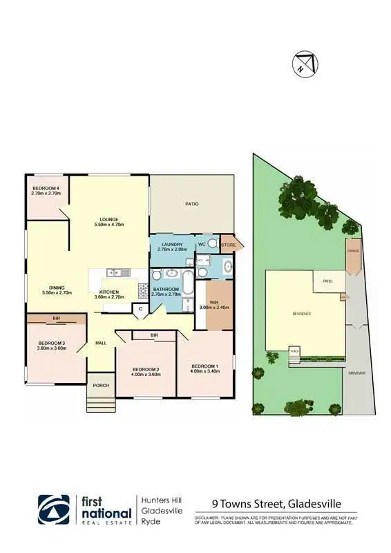 Floorplan of Homely house listing, 9 Towns Street, Gladesville NSW 2111