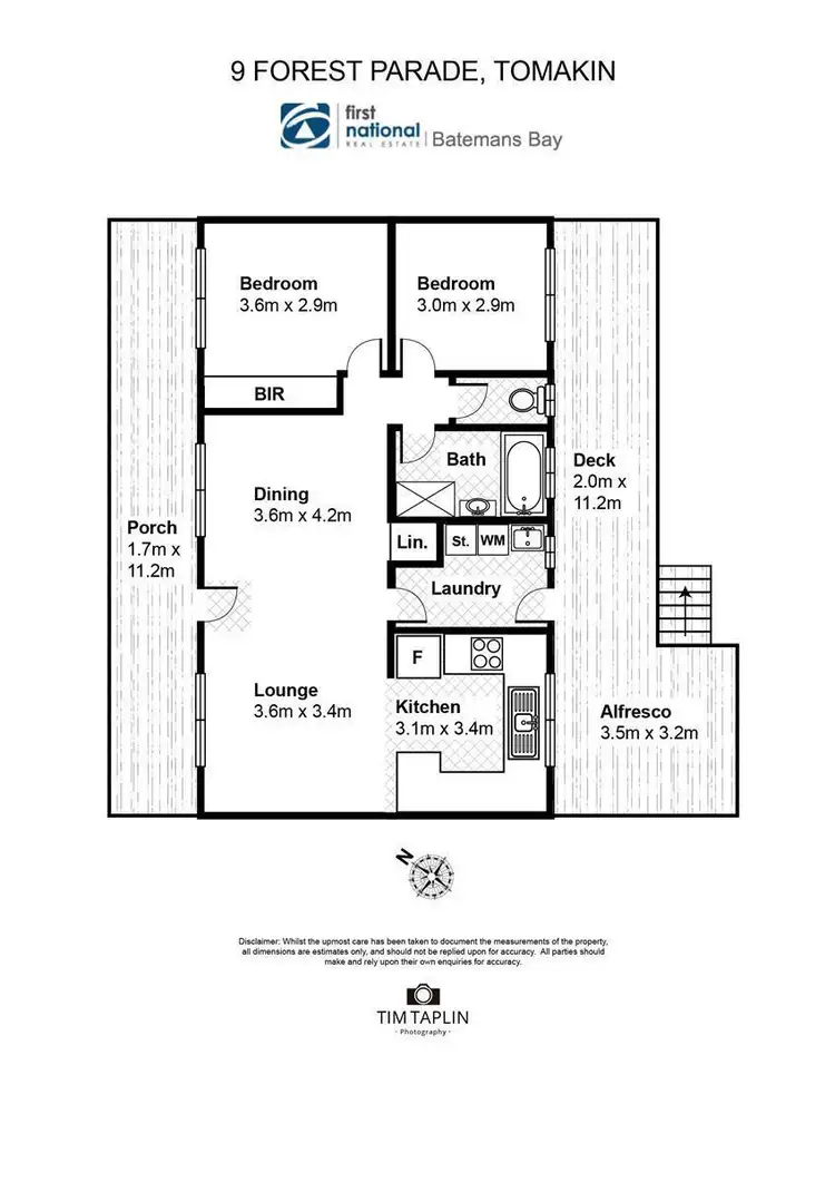 Floorplan of Homely house listing, 9 Forest Parade, Tomakin NSW 2537