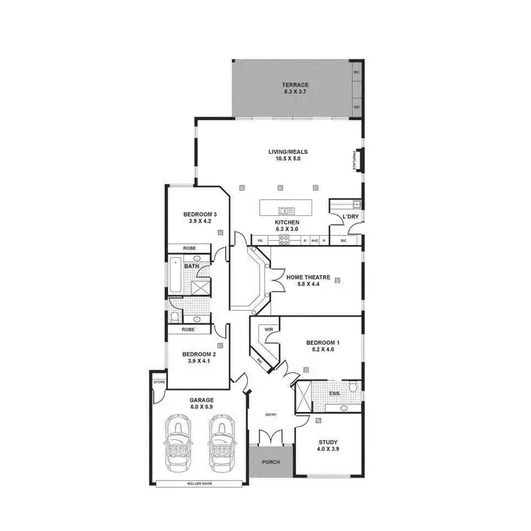Floorplan of Homely house listing, 26 Fife Avenue, Torrens Park SA 5062
