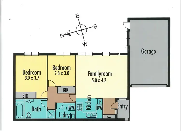 Floorplan of Homely unit listing, 3/19 Alexander Avenue, Dandenong VIC 3175