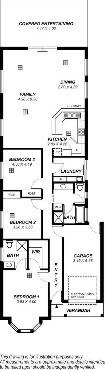 Floorplan of Homely house listing, 2A Donald Street, St Marys SA 5042