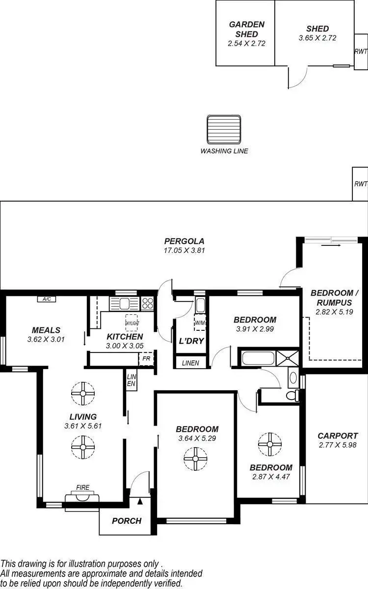 Floorplan of Homely house listing, 22 Francis Avenue, Glengowrie SA 5044