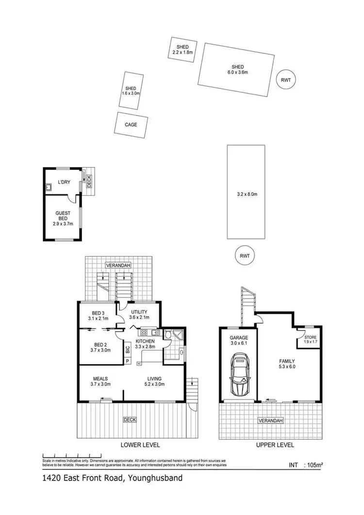 Floorplan of Homely house listing, 1420 East Front Road Younghusband, Mannum SA 5238
