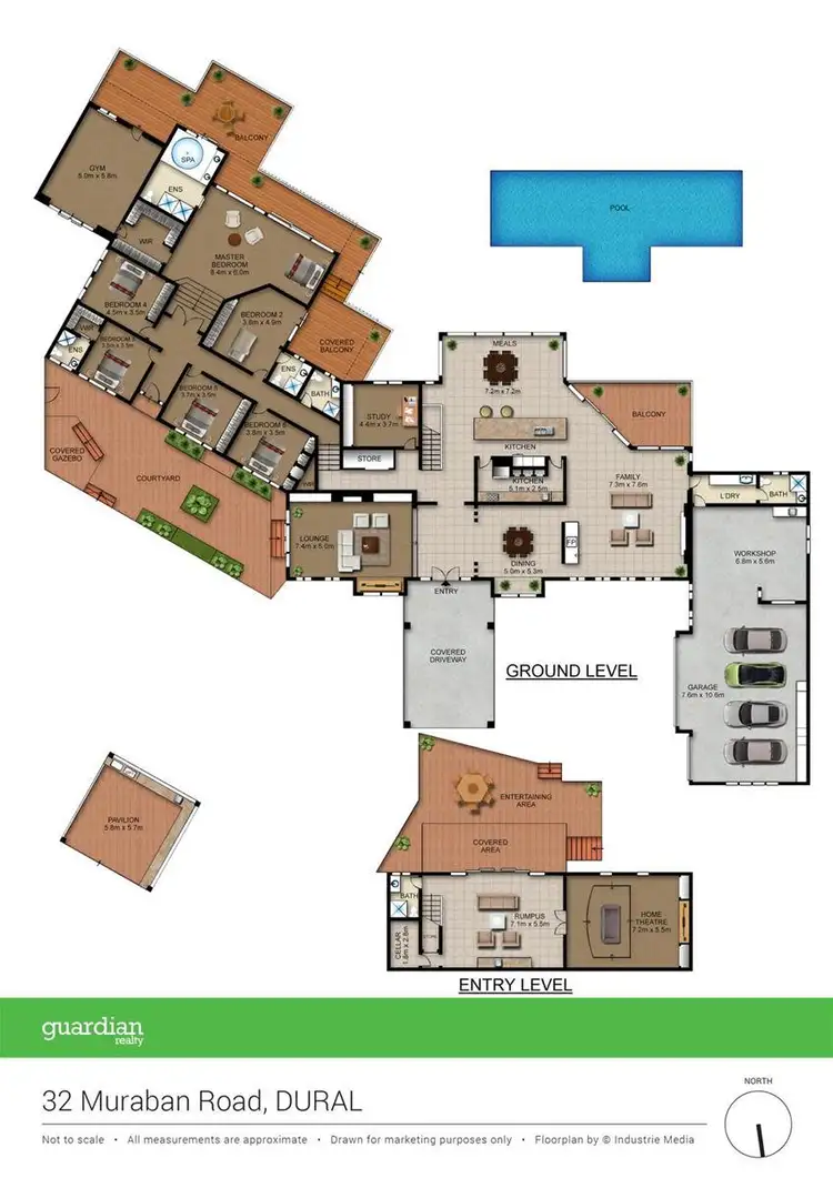 Floorplan of Homely house listing, 32 Muraban Road, Dural NSW 2158