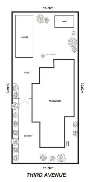 Floorplan of Homely house listing, 5 Third Avenue, Sefton Park SA 5083