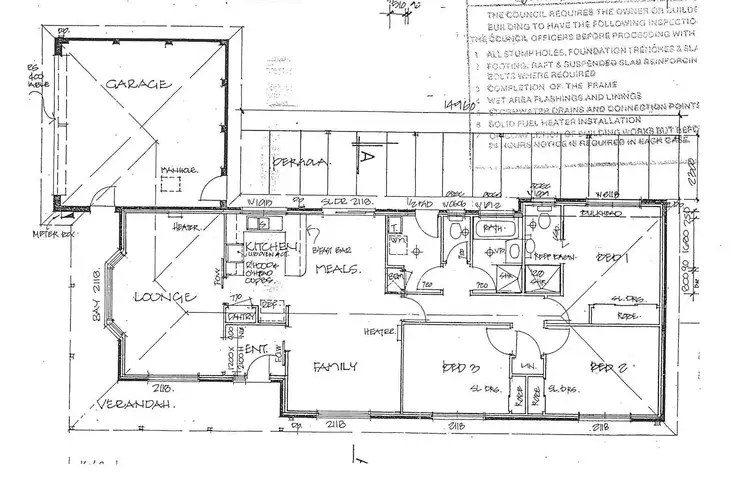 Floorplan of Homely house listing, 6 Stenzel Crescent, Baranduda VIC 3691