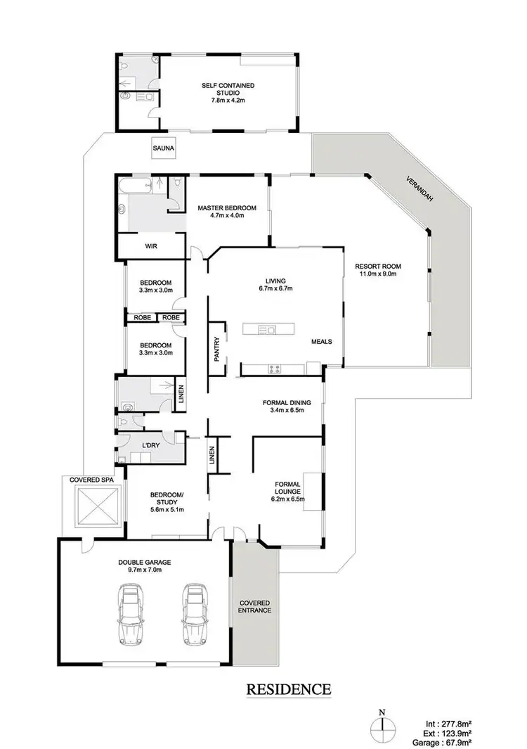 Floorplan of Homely house listing, 11 McIntosh Road, Goonellabah NSW 2480