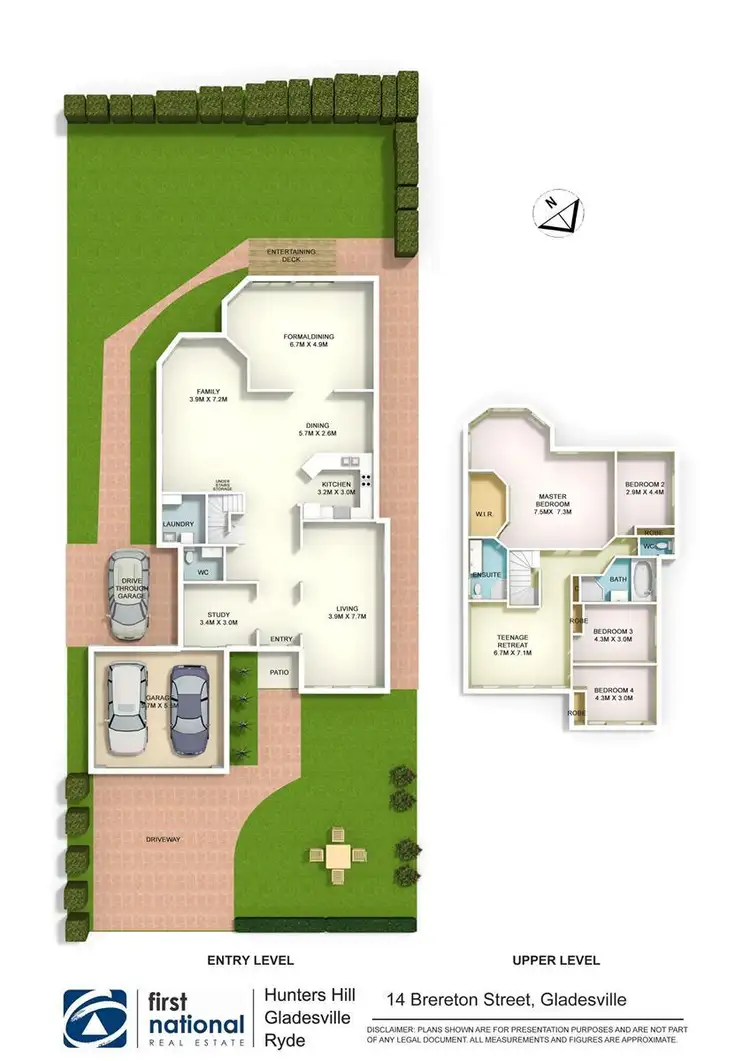 Floorplan of Homely house listing, 14 Brereton Street, Gladesville NSW 2111