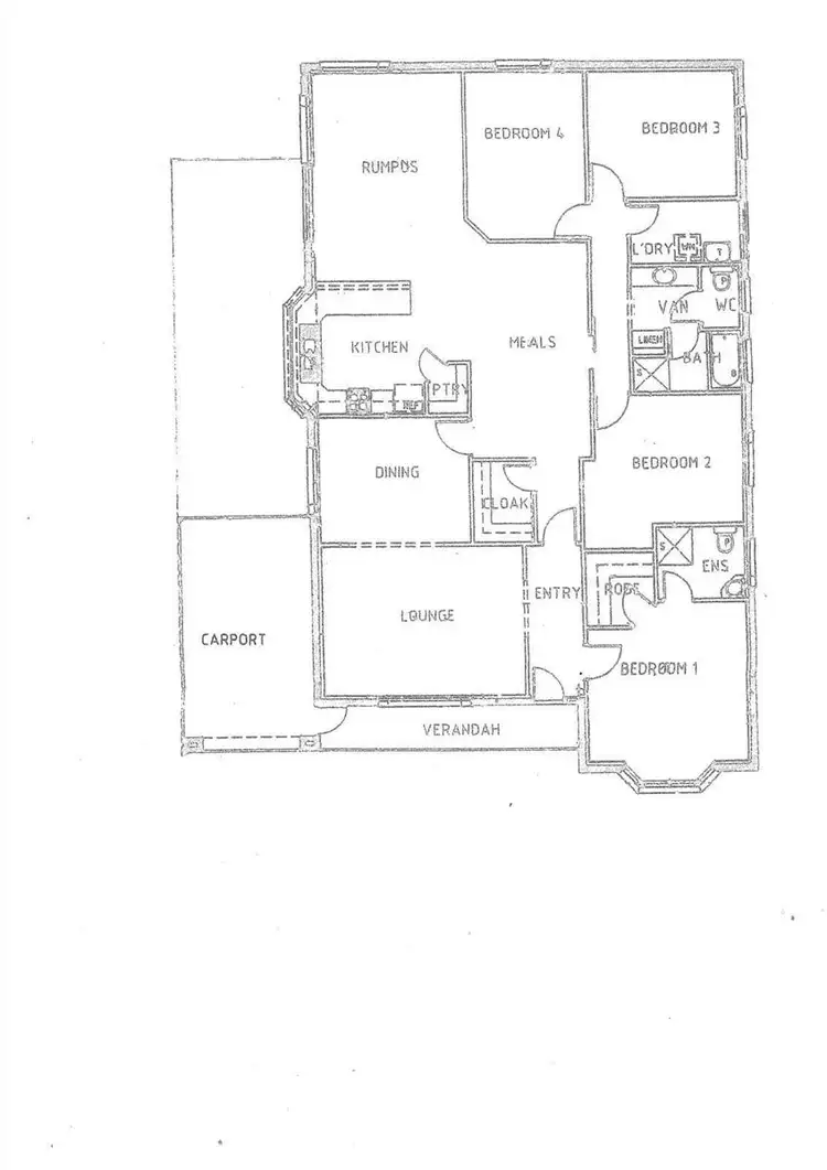 Floorplan of Homely house listing, 1 Wycliff Street, Fullarton SA 5063