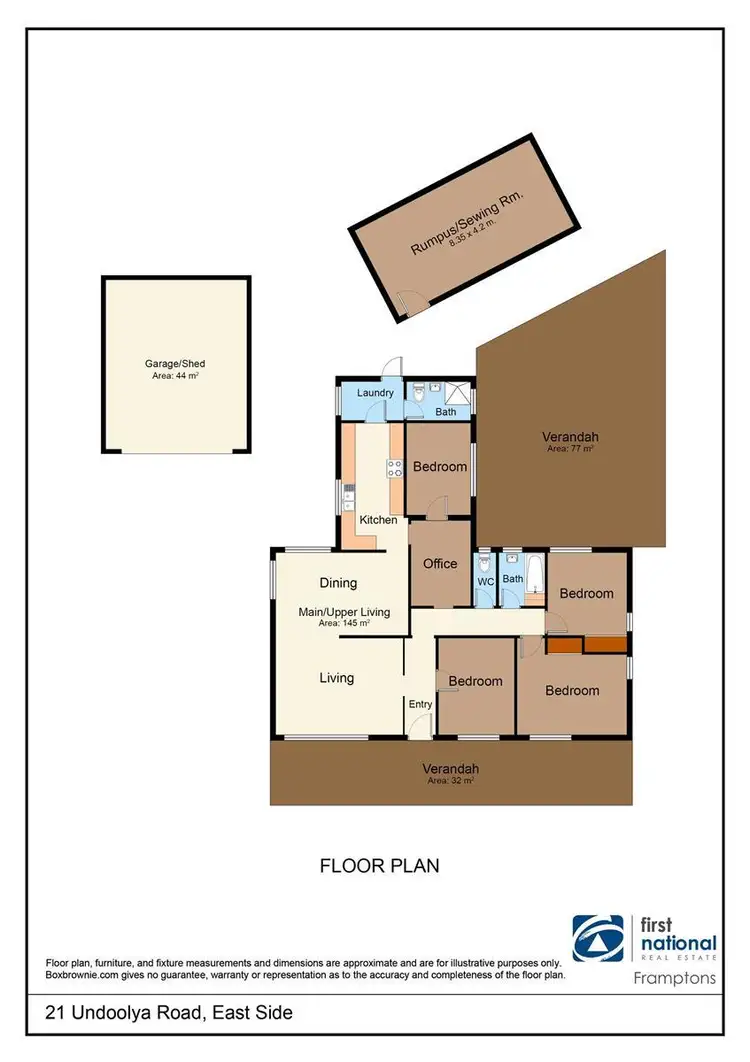 Floorplan of Homely house listing, 21 Undoolya Road, East Side NT 870