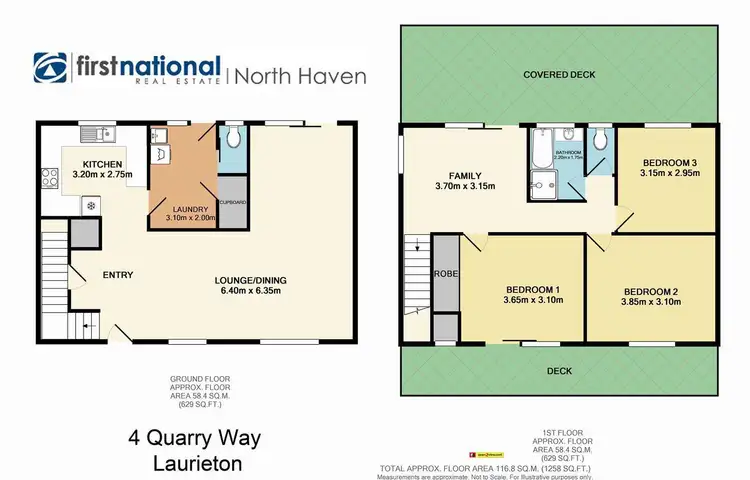 Floorplan of Homely house listing, 4 Quarry Way, Laurieton NSW 2443