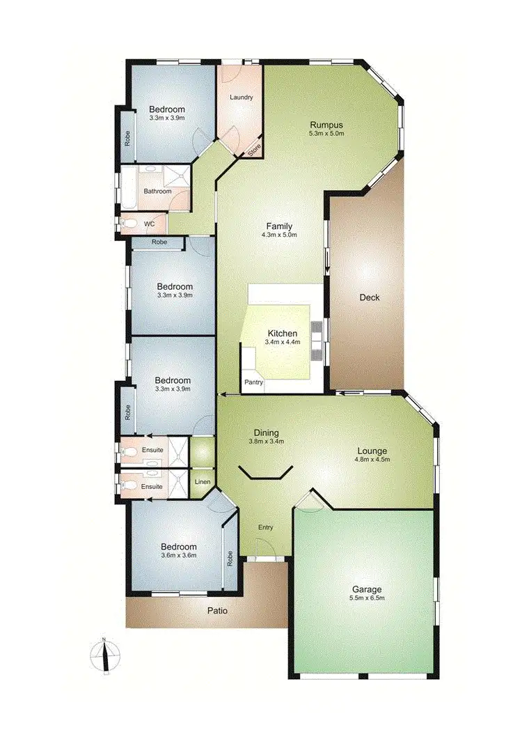 Floorplan of Homely house listing, 12 McCubbin Way, Lambton NSW 2299