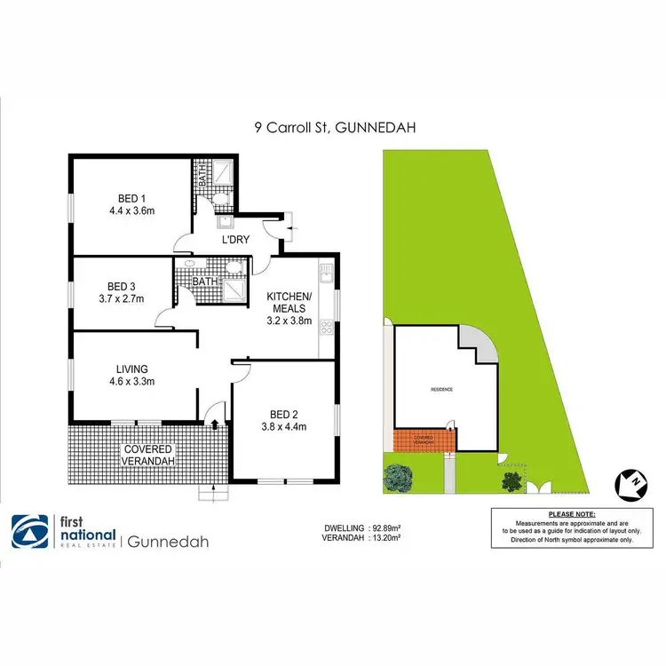Floorplan of Homely house listing, 9 Carroll Street, Gunnedah NSW 2380
