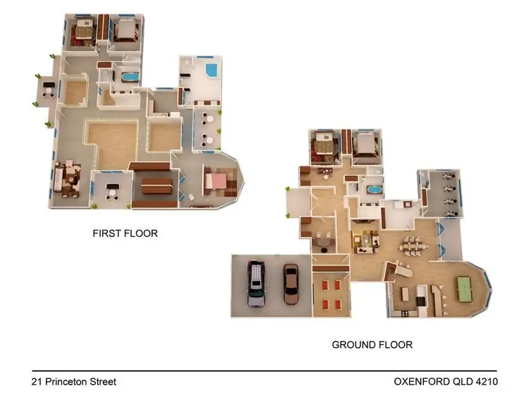 Floorplan of Homely house listing, 21 Princeton Street, Oxenford QLD 4210