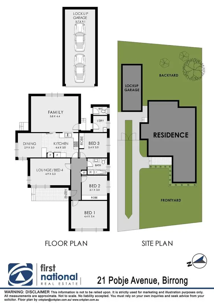 Floorplan of Homely house listing, 21 Pobje Avenue, Birrong NSW 2143