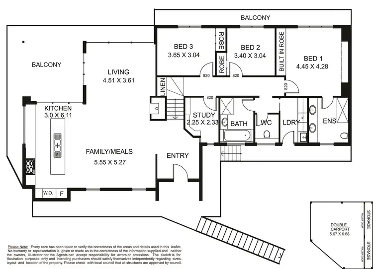 Floorplan of Homely house listing, 25 Highwood Grove, Upper Sturt SA 5156