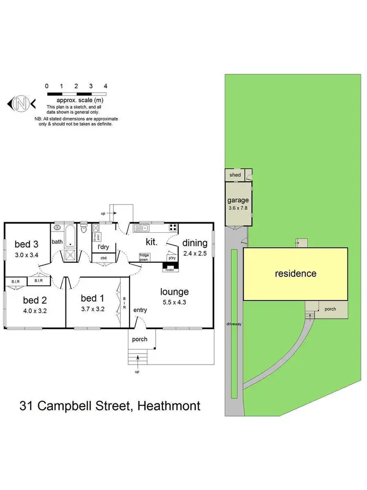 Floorplan of Homely house listing, 31 Campbell Street, Heathmont VIC 3135