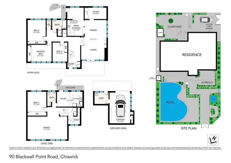 Floorplan of Homely house listing, 90 Blackwall Point Road, Chiswick NSW 2046