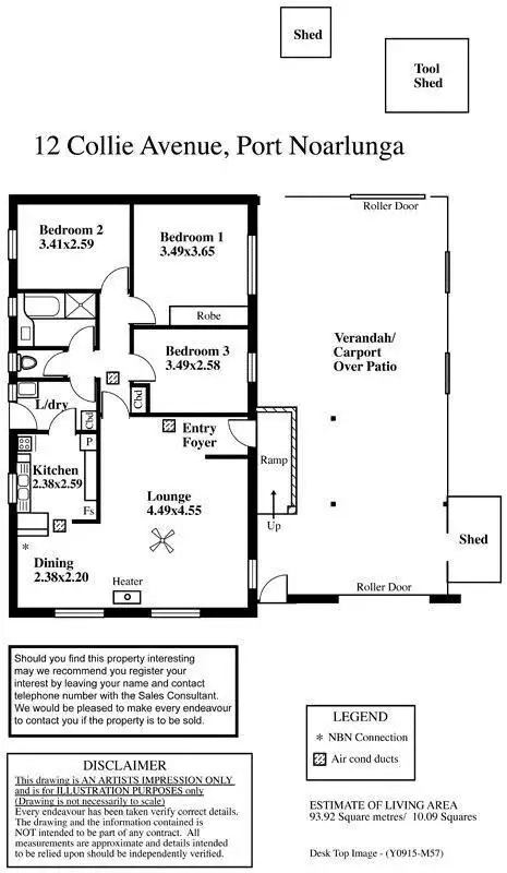 Floorplan of Homely house listing, 12 Collie Avenue, Port Noarlunga South SA 5167
