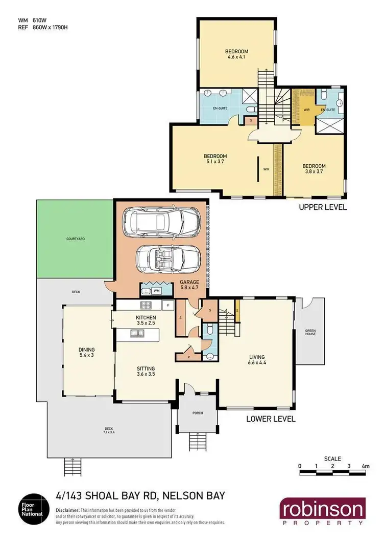 Floorplan of Homely house listing, 4/143 Shoal Bay Road, Nelson Bay NSW 2315