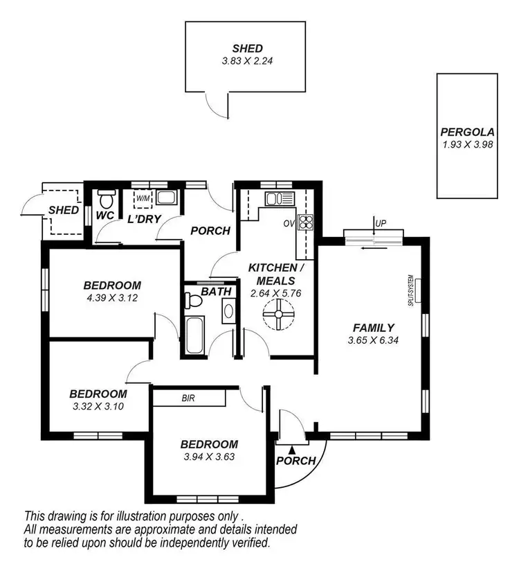 Floorplan of Homely house listing, 36 Shakespeare Avenue, Plympton Park SA 5038