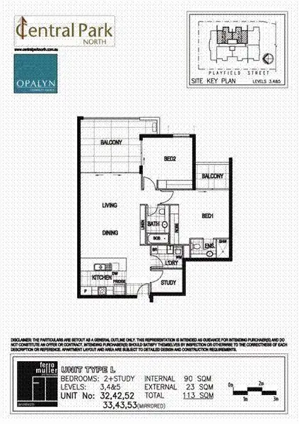 Floorplan of Homely apartment listing, 42/41 Playfield Street, Chermside QLD 4032