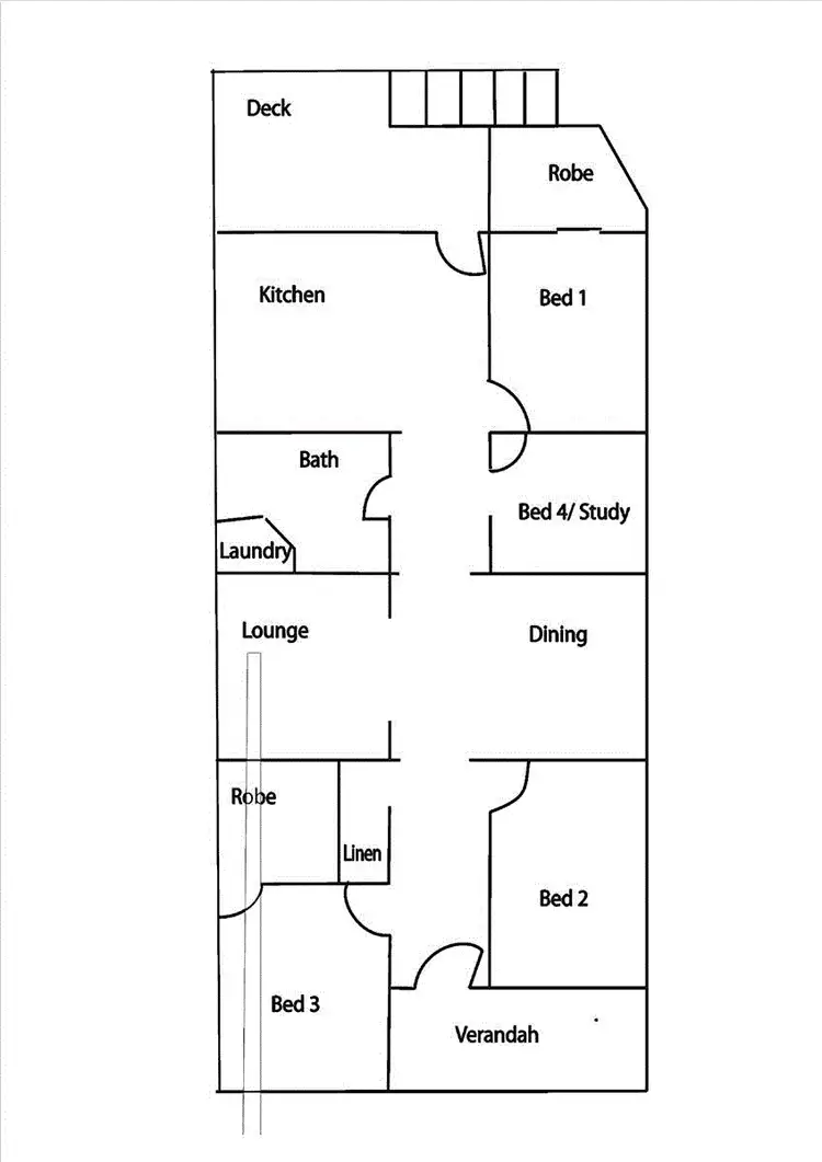 Floorplan of Homely house listing, 159 Main Road, Cardiff NSW 2285