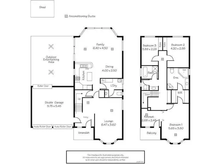 Floorplan of Homely house listing, 14 Domain Commons, Highbury SA 5089