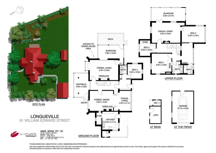 Floorplan of Homely house listing, 91 William Edward Street, Longueville NSW 2066