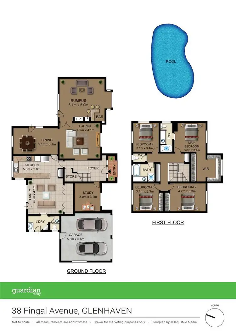 Floorplan of Homely house listing, 38 Fingal Avenue, Glenhaven NSW 2156