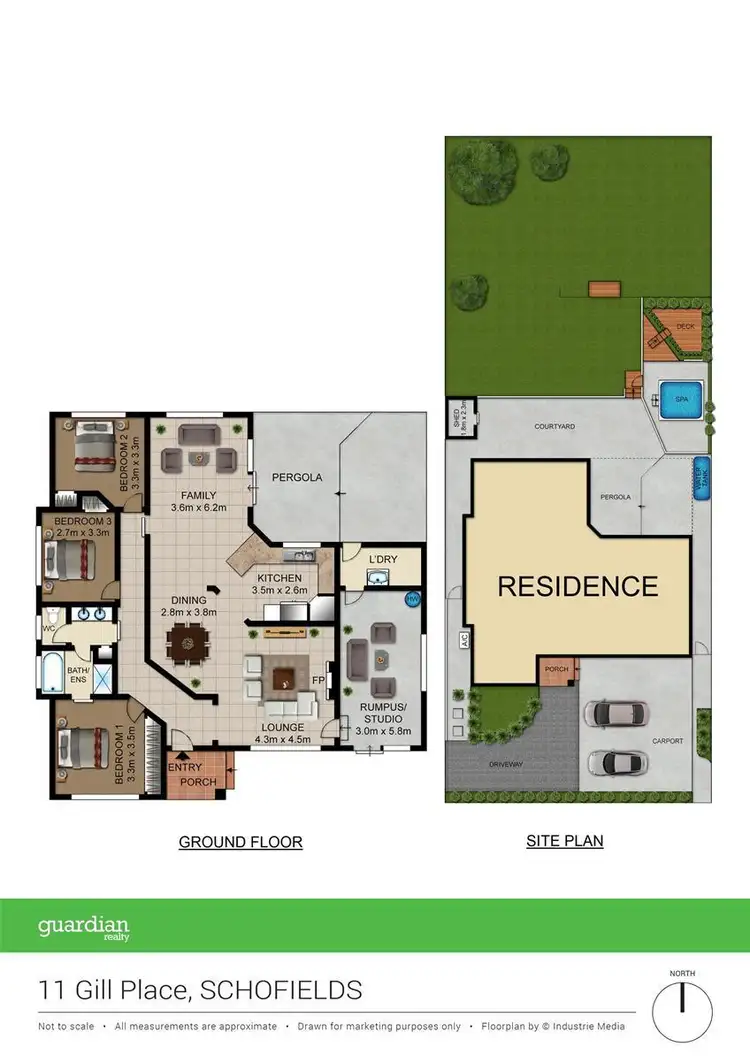 Floorplan of Homely house listing, 11 Gill Place, Schofields NSW 2762