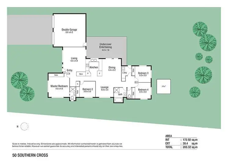 Floorplan of Homely house listing, 50 Southern Cross Circuit,, Douglas QLD 4814