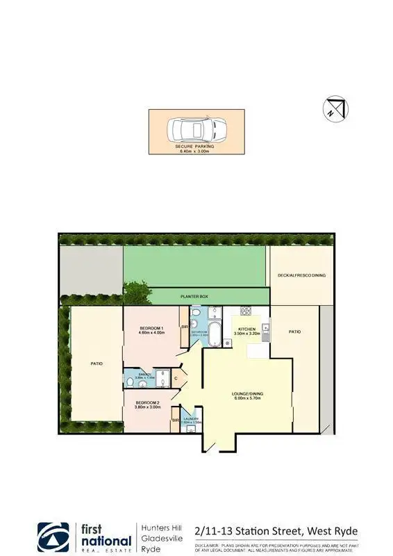Floorplan of Homely apartment listing, 2/11-13 Station Street, West Ryde NSW 2114