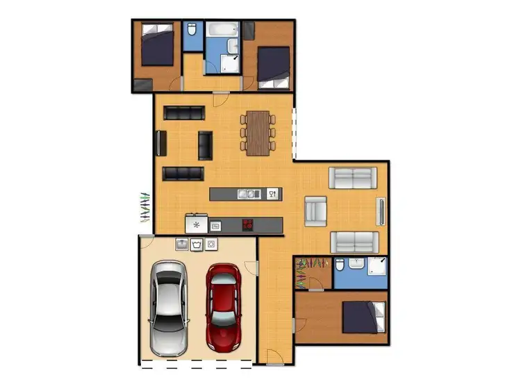 Floorplan of Homely house listing, 43 Gippsland Circuit, Forest Lake QLD 4078