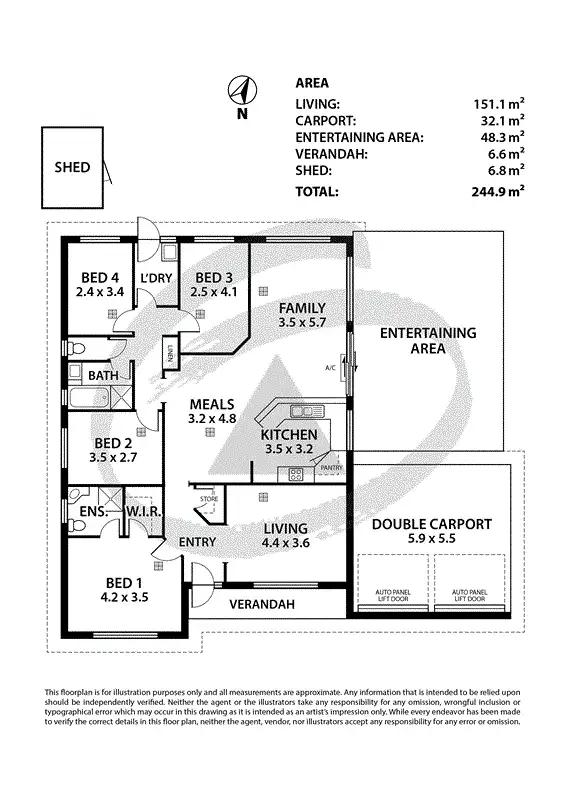 Floorplan of Homely house listing, 47 Zanker Drive, Mount Barker SA 5251
