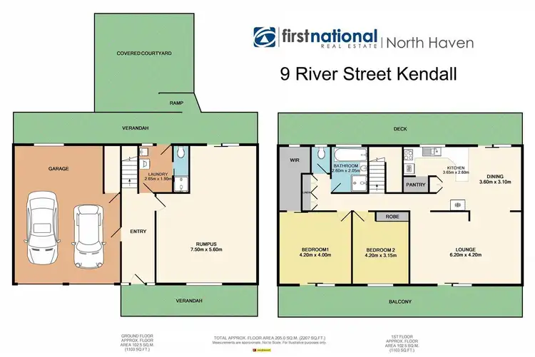 Floorplan of Homely house listing, 9 River Street, Kendall NSW 2439