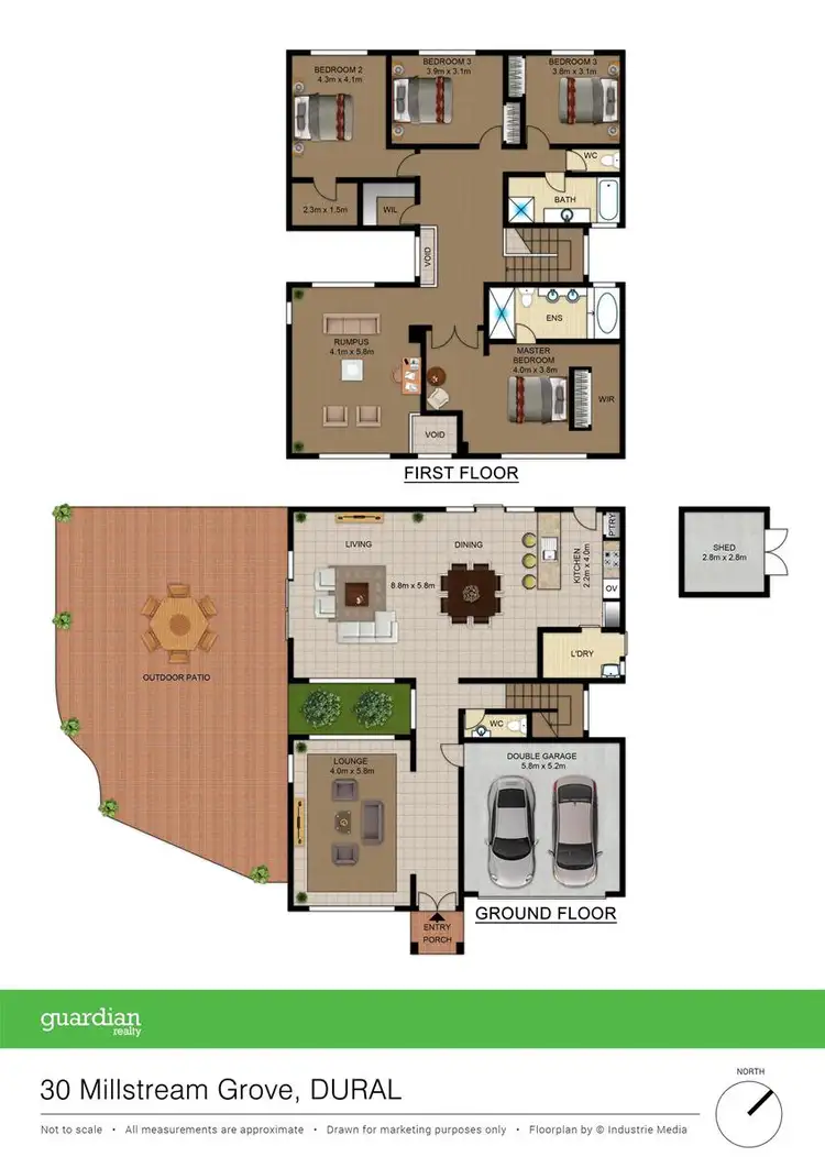 Floorplan of Homely house listing, 30 Millstream Grove, Dural NSW 2158