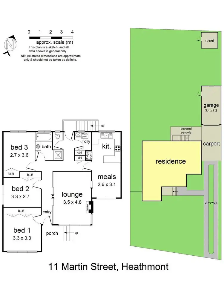 Floorplan of Homely house listing, 11 Martin Street, Heathmont VIC 3135