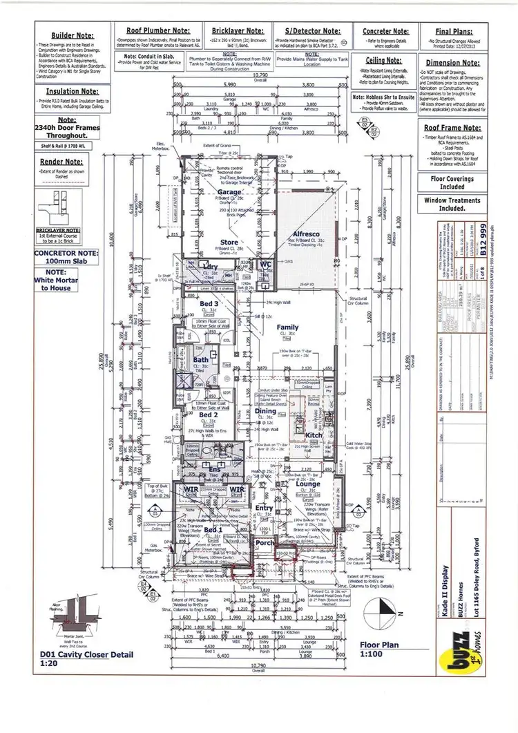 Floorplan of Homely house listing, 12 Doley Road, Byford WA 6122