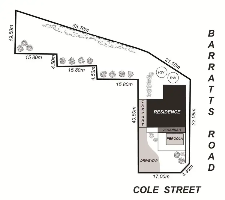 Floorplan of Homely house listing, 36 Barretts Road, Clapham SA 5062