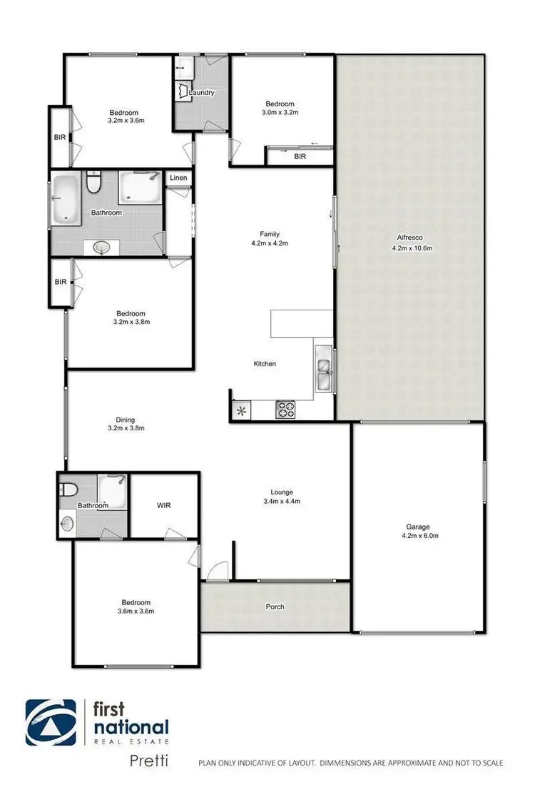 Floorplan of Homely house listing, 14 Jabiru Street, Green Valley NSW 2168