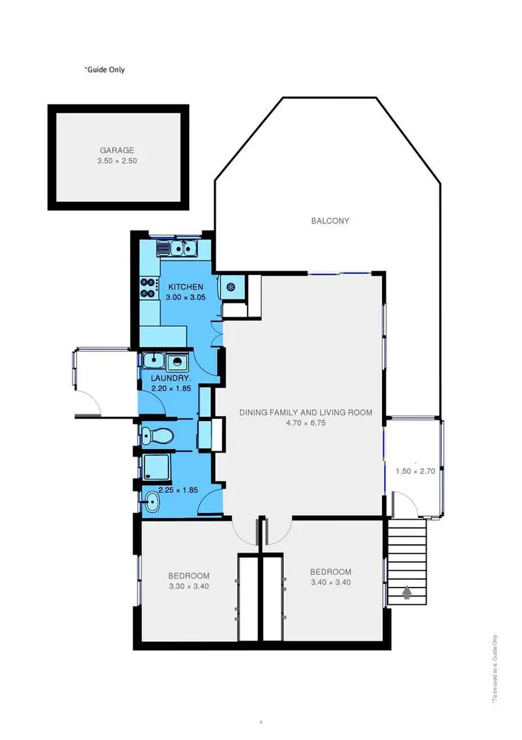 Floorplan of Homely unit listing, 1/21-23 Welfare Street, Portarlington VIC 3223