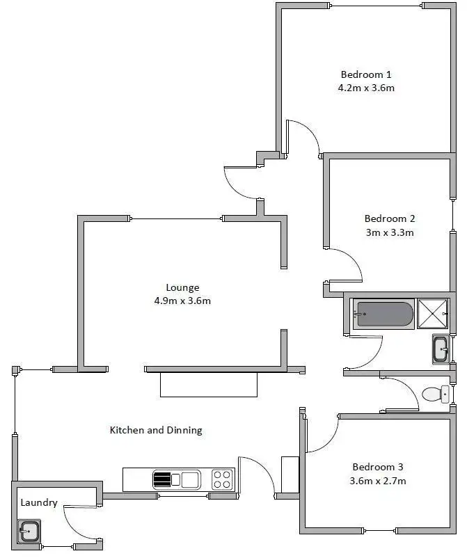 Floorplan of Homely house listing, 12 Joanne Street, Salisbury North SA 5108