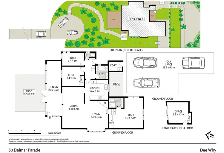 Floorplan of Homely house listing, 50 Delmar Parade, Dee Why NSW 2099