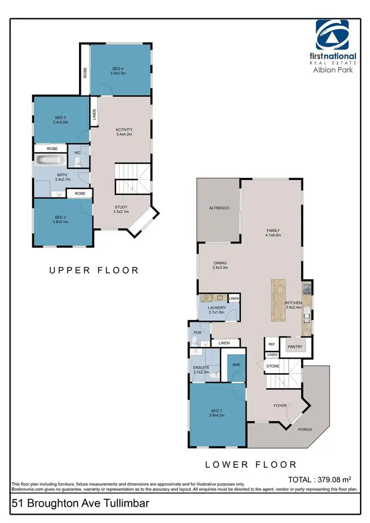 Floorplan of Homely house listing, 51 Broughton Avenue, Tullimbar NSW 2527