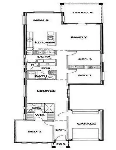 Floorplan of Homely house listing, 49A Norrie Avenue, Clovelly Park SA 5042
