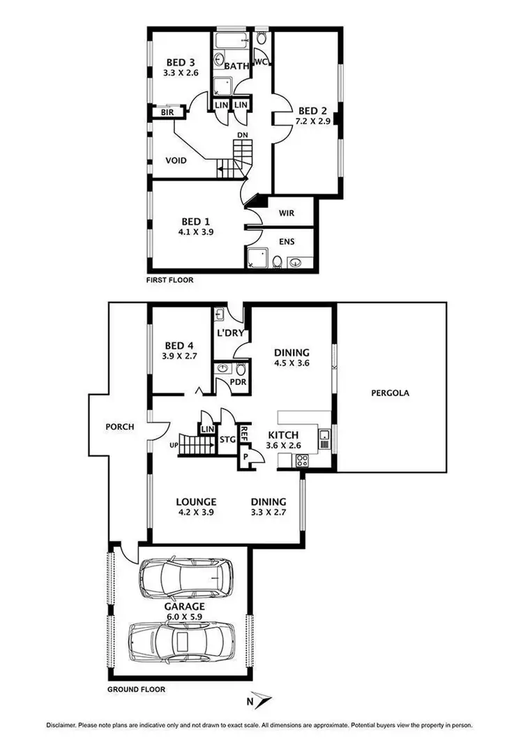 Floorplan of Homely house listing, 32 Backhaus Avenue, Sunbury VIC 3429