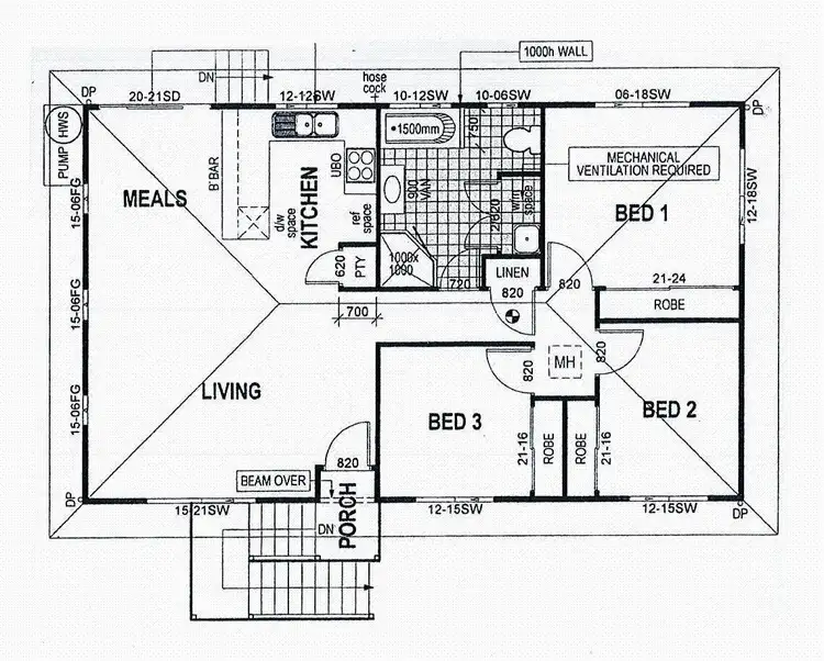 Floorplan of Homely house listing, 12 Cassia Crescent, Goonellabah NSW 2480