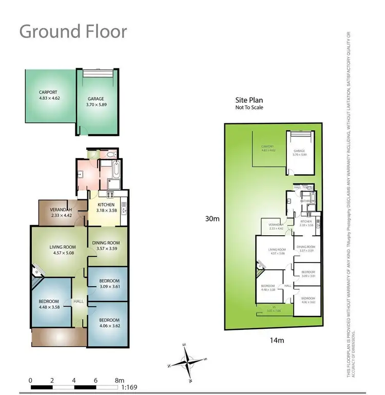 Floorplan of Homely house listing, 23 Elizabeth Street, Mayfield NSW 2304